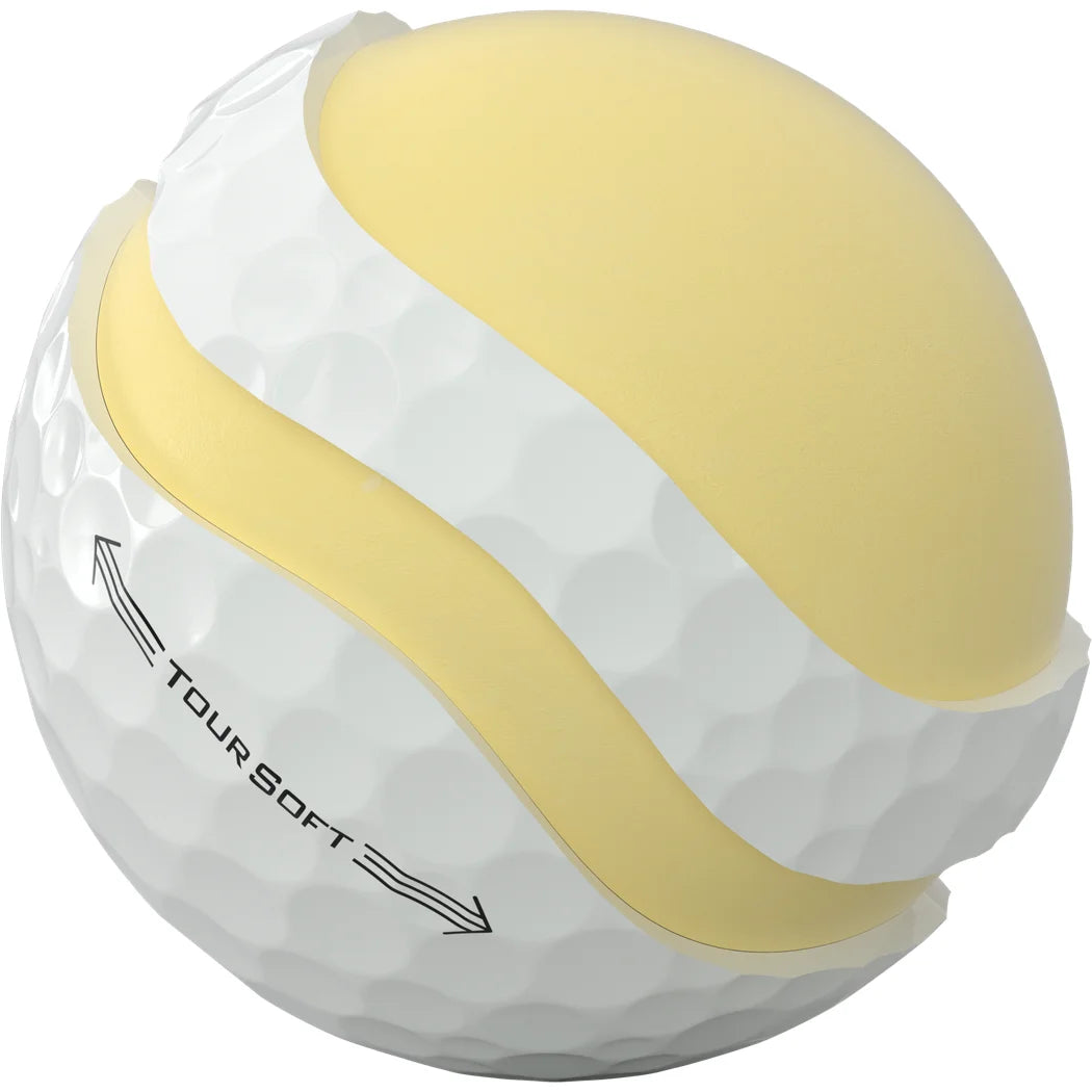 Titleist Tour Soft Golfball Hvit