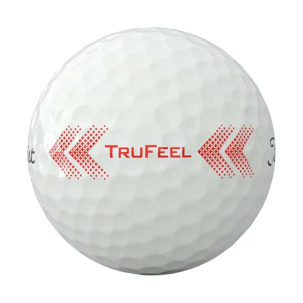 Titleist TruFeel Aim Golfball Hvit