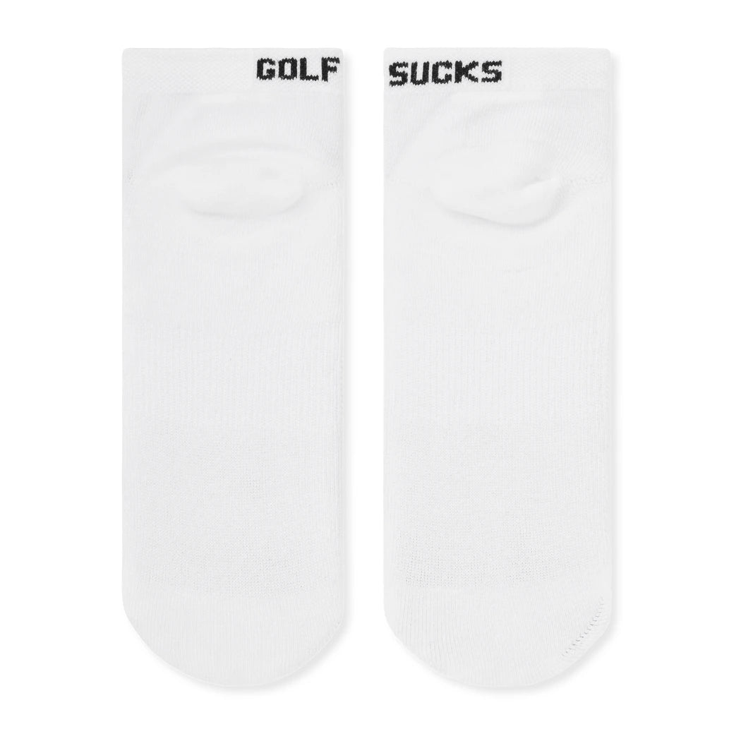 Travis Mathew Golf Sucks Ankelsokker Herre Hvit