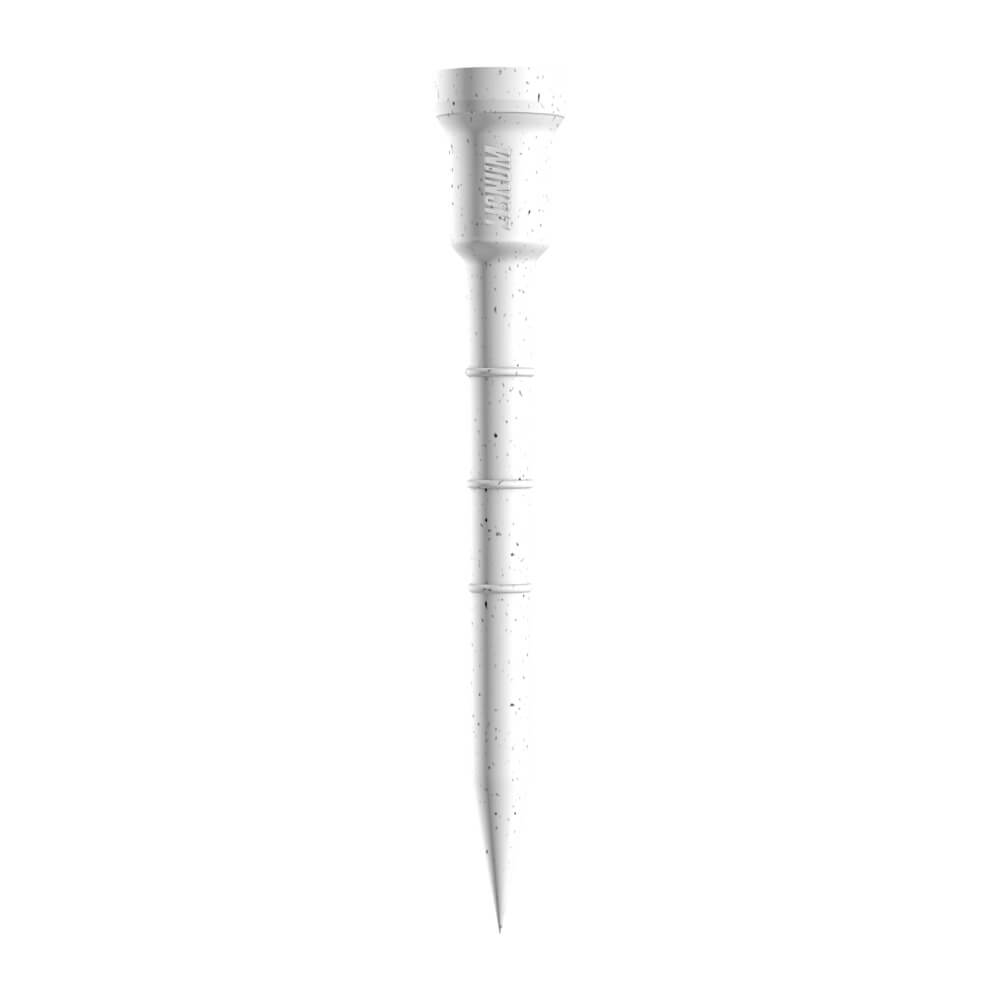 Lignum Tee 72mm Golfpegger Hvit 12pk