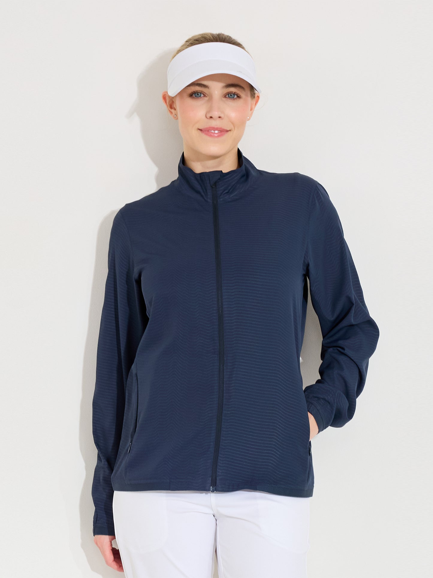 Abacus Lenark Stretch Vindjakke Dame Navy