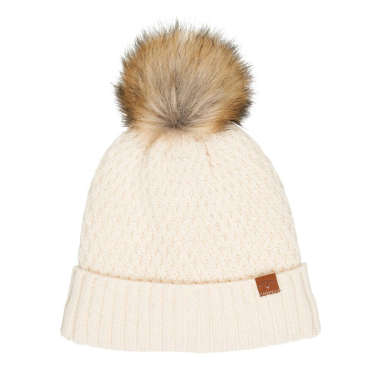 Callaway Pom Pom Beanie Lue Dame Hvit