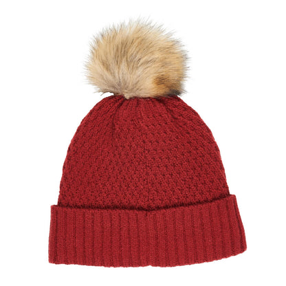 Callaway Pom Pom Beanie Lue Dame Rød