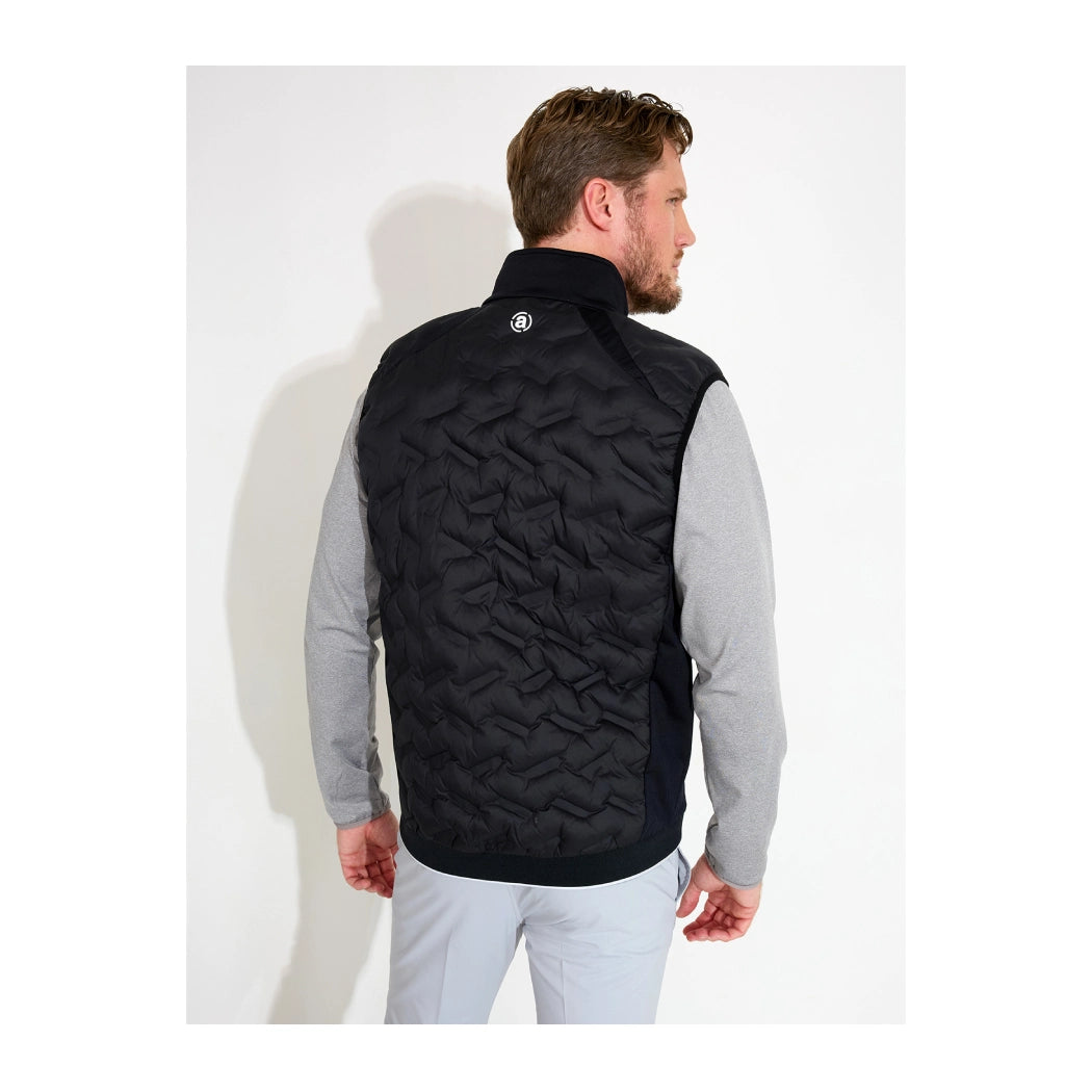 Abacus Portrush Hybrid Vest Herre Sort
