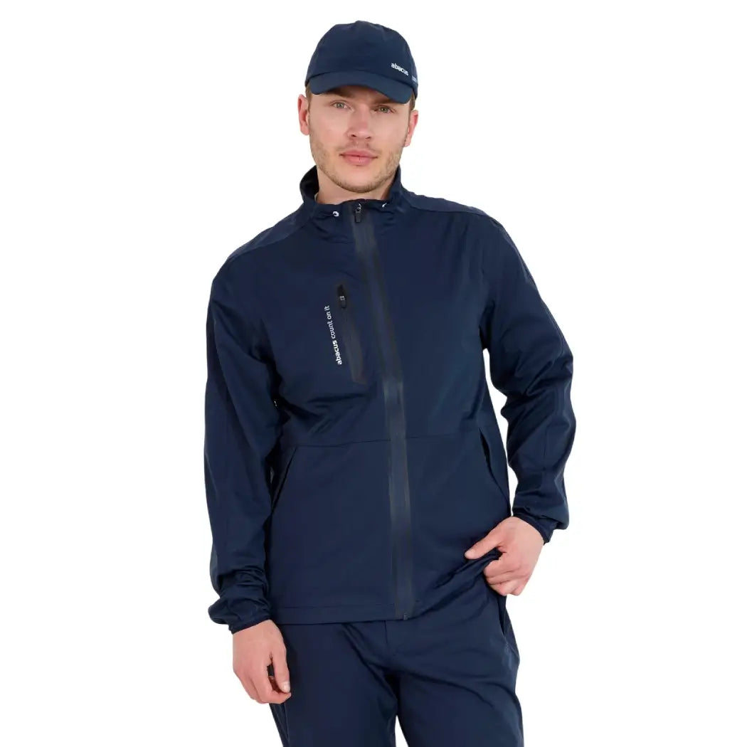Abacus Bounce Regnjakke Herre Navy