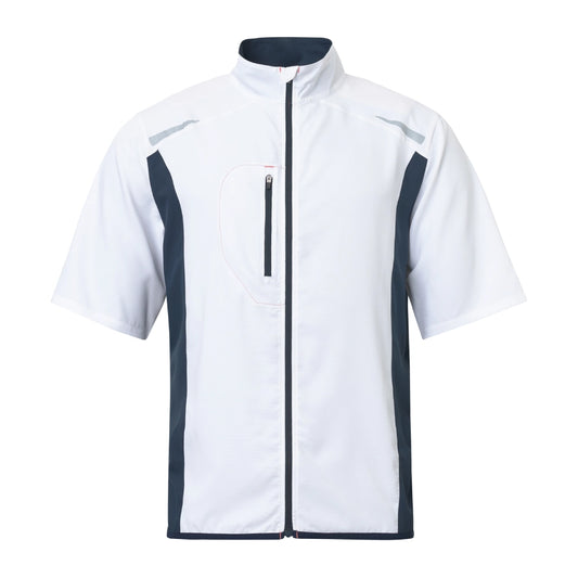 Abacus Lanark Stretch Vindskjorte Herre Hvit/Navy