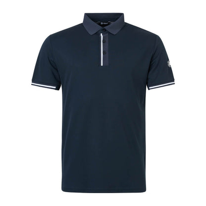 Abacus Pikewood DryCool Pique Herre Navy
