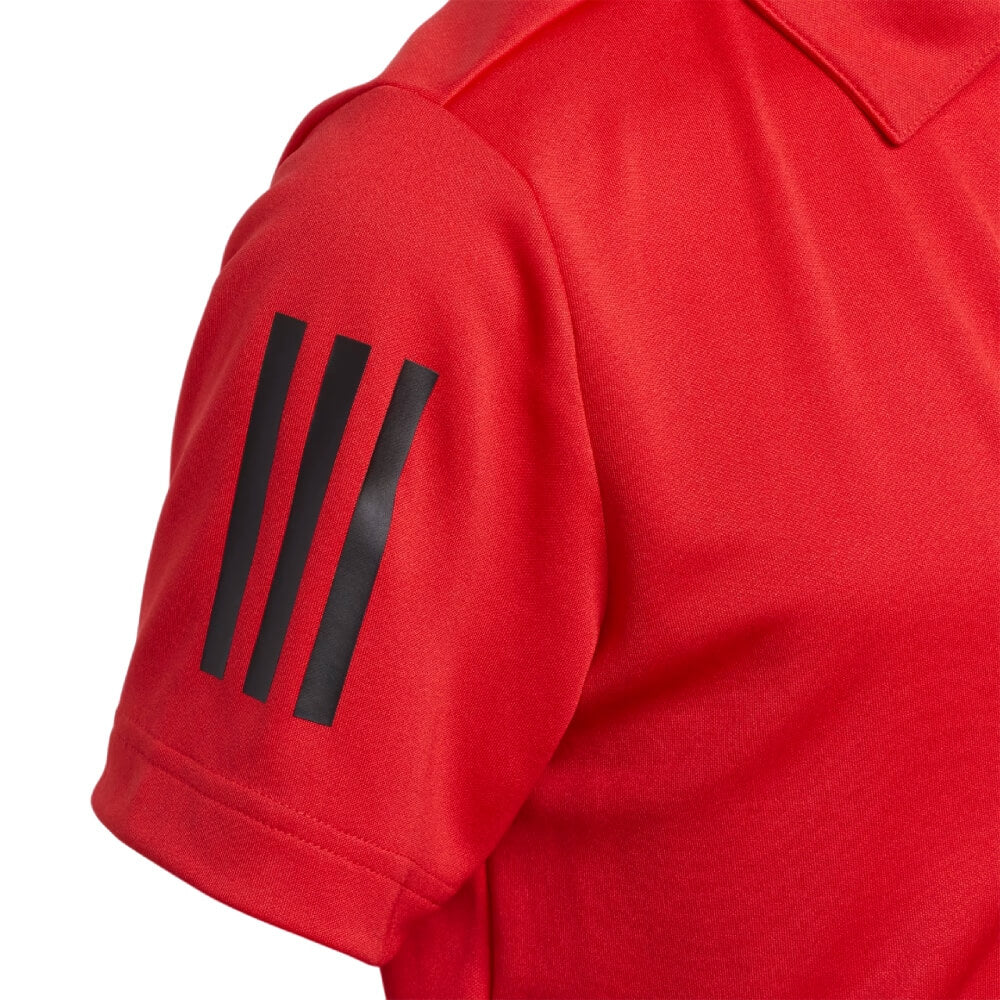 Adidas 3-Stripes Pique Junior Rød