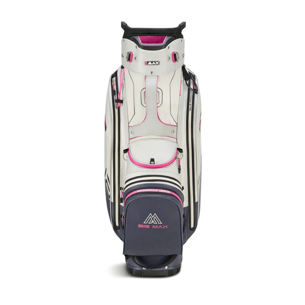 Big Max Aqua Sport 4 Trallebag Hvit/Blå