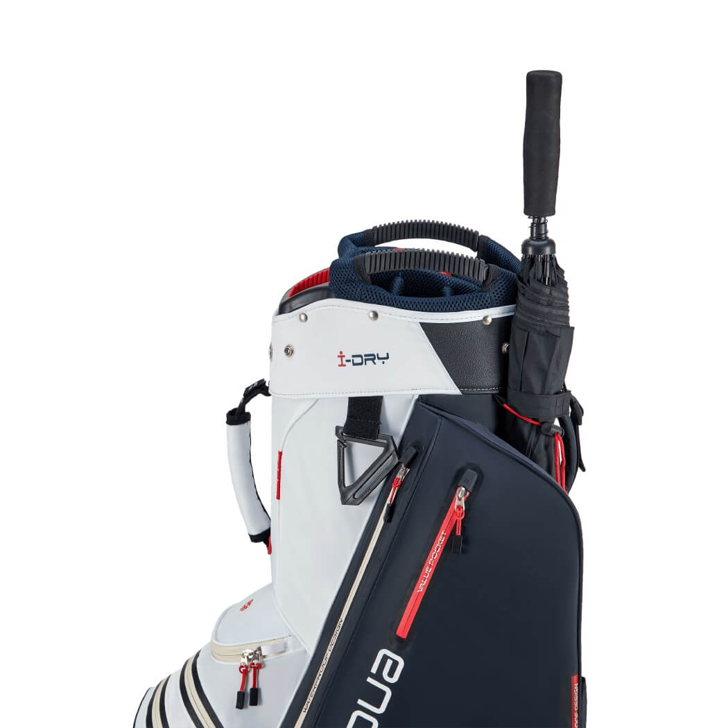 Big Max Aqua Style 4 Trallebag Hvit/Navy/Rød