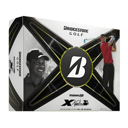 Bridgestone Tour B X Tiger Golfball Hvit