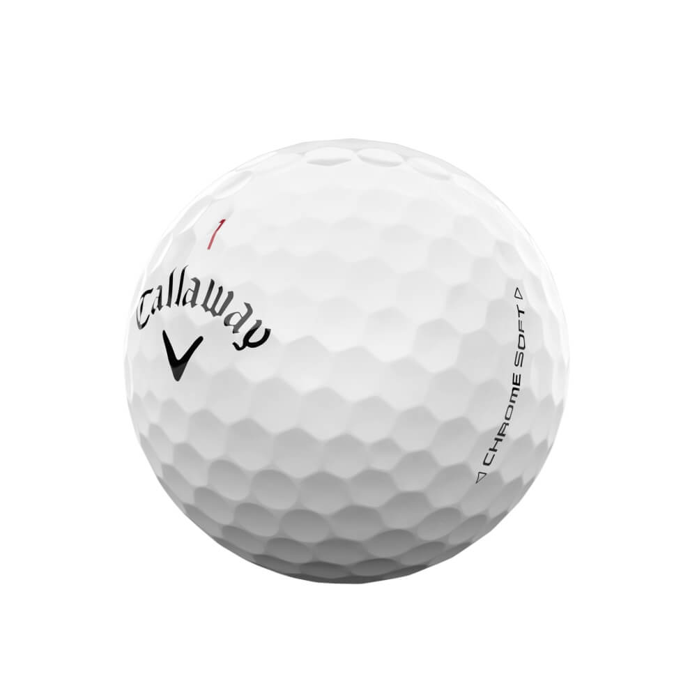 Callaway Chrome Soft Golfball Hvit