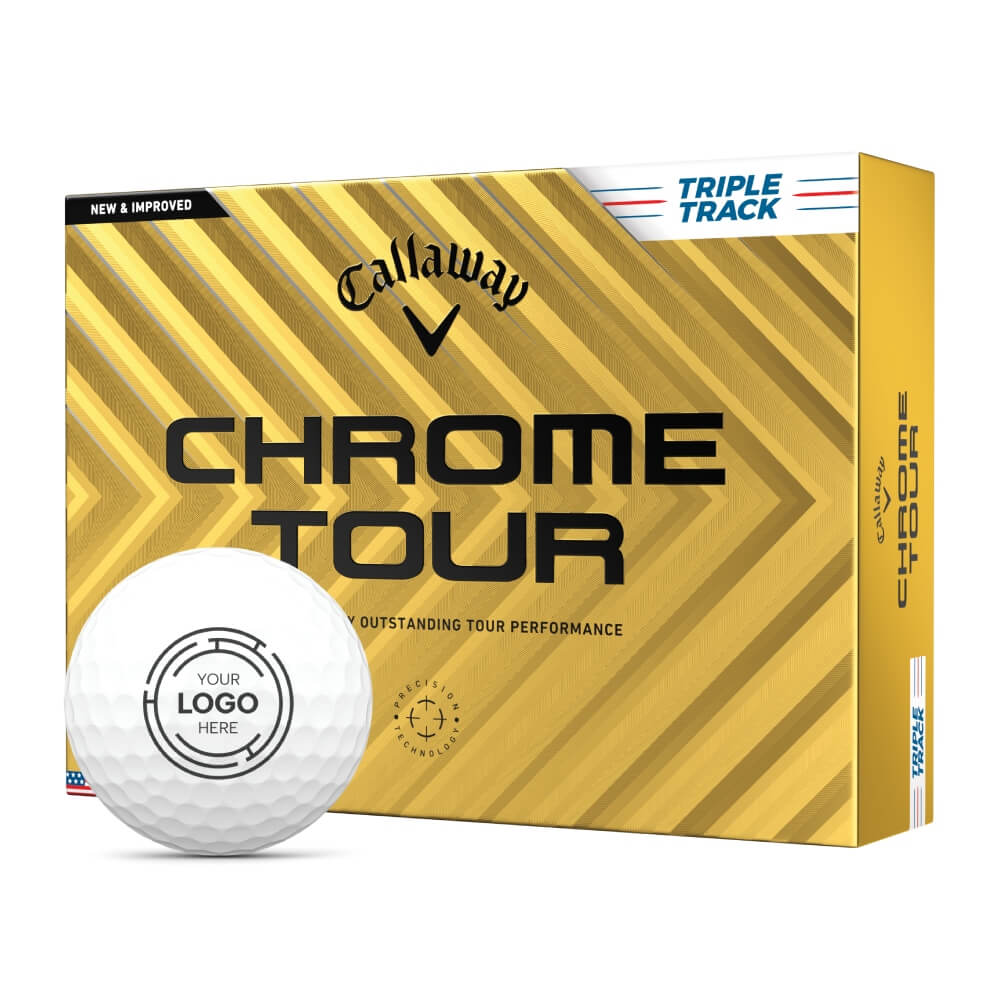 Callaway Chrome Tour Triple Track Logoballer