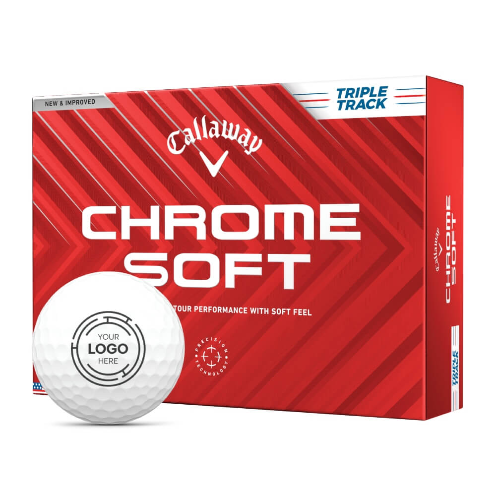 Callaway Chrome Soft Triple Track Logoballer