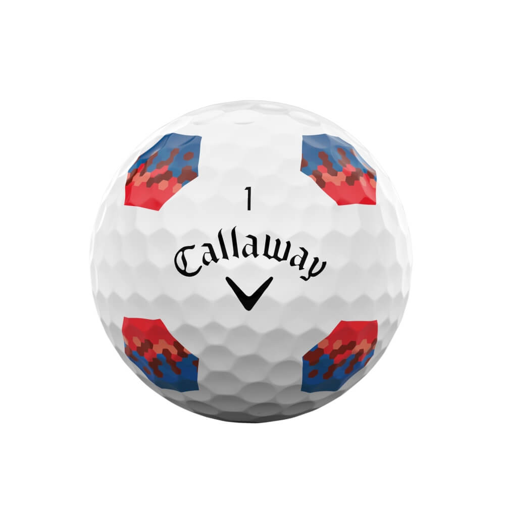 Callaway Chrome Soft TruTrack Golfball Hvit