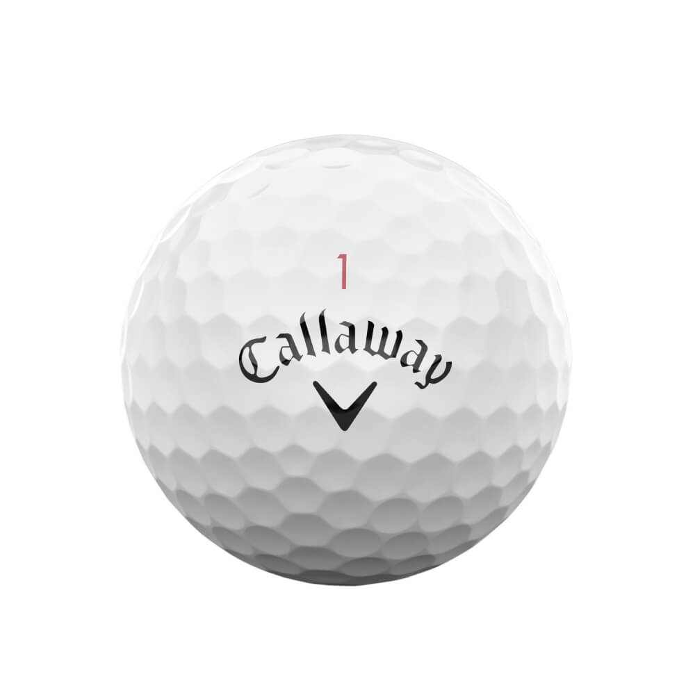 Callaway Chrome Tour Golfball Hvit