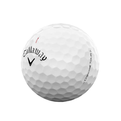 Callaway Chrome Tour Golfball Hvit