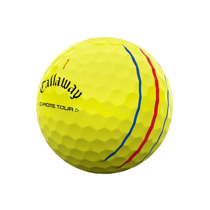 Callaway Chrome Tour Triple Track Golfball Gul
