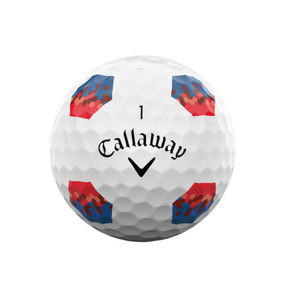 Callaway Chrome Tour TruTrack Golfball Hvit