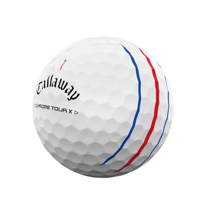 Callaway Chrome Tour X Triple Track Brick Golfball Hvit