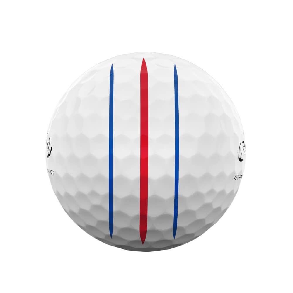 Callaway Chrome Tour X Triple Track Brick Golfball Hvit