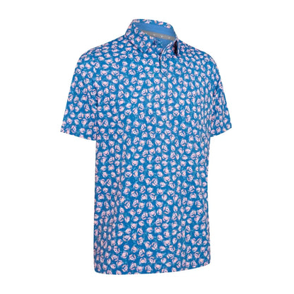 Callaway Crab Novelty Pique Herre Blå