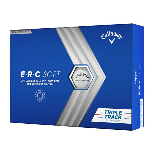 Callaway ERC Soft Triple Track Golfball Hvit