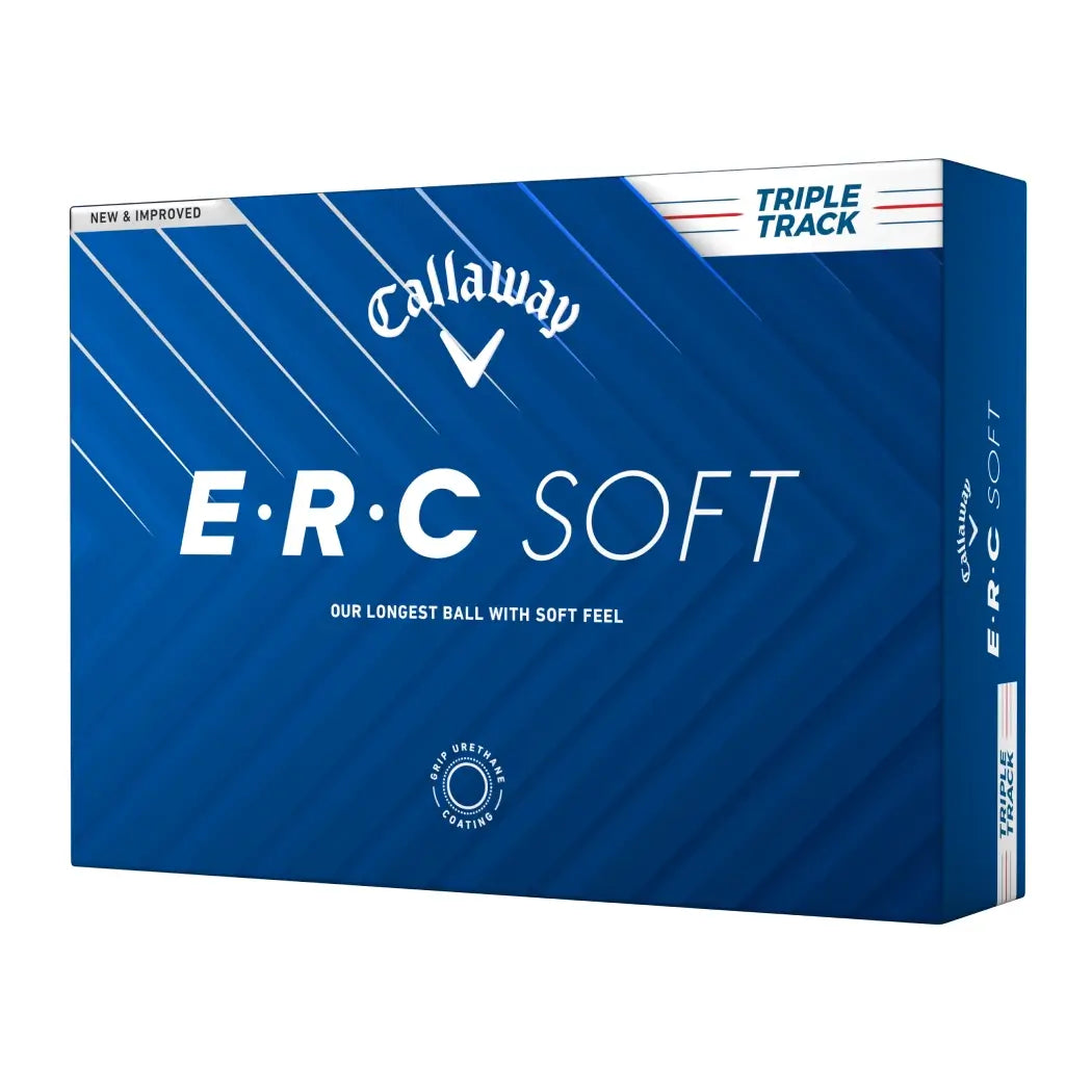 Callaway ERC Soft Triple Track Golfball Hvit