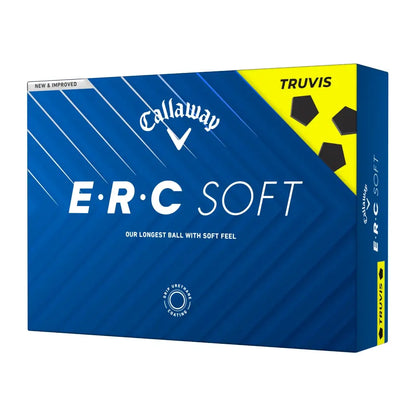 Callaway ERC Soft Truvis Golfball Gul