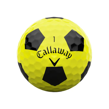 Callaway ERC Soft Truvis Golfball Gul