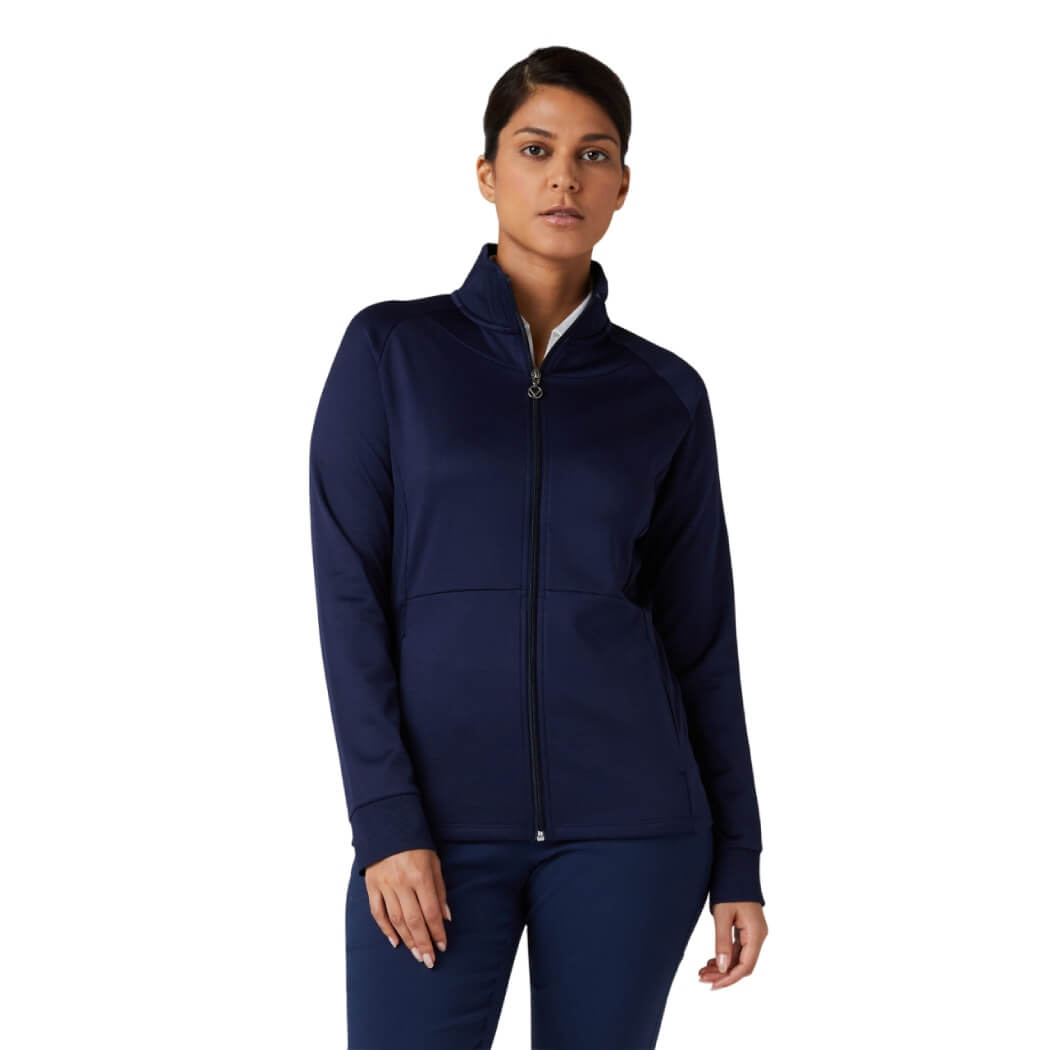 Callaway Midweight Fleece Genser Dame Navy