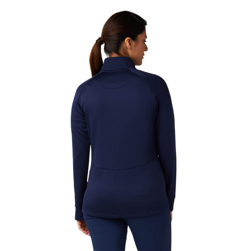 Callaway Midweight Fleece Genser Dame Navy