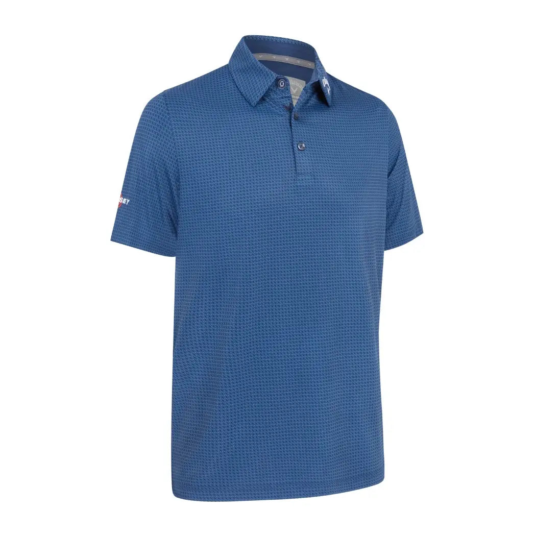 Callaway Odyssey Print Pique Herre Navy
