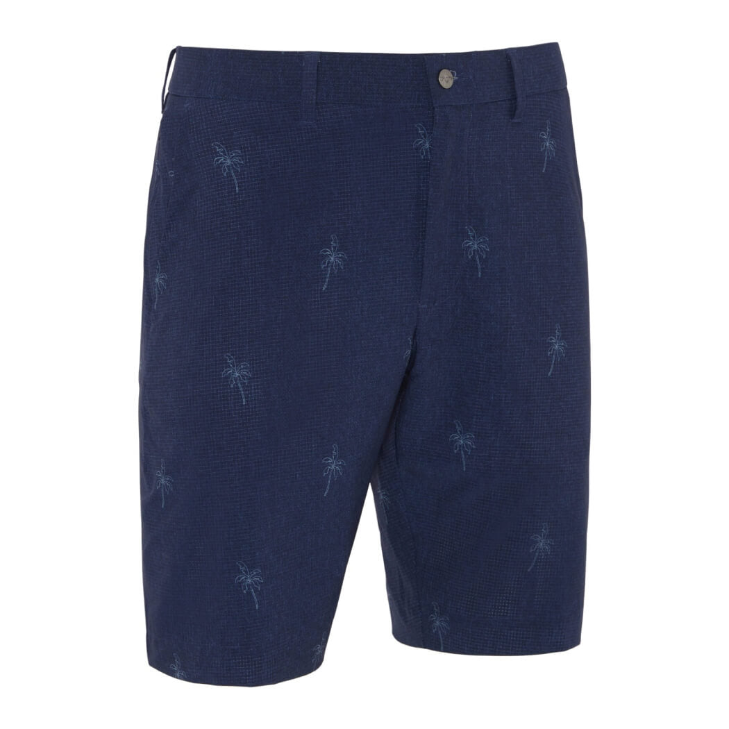 Callaway Palm Print Shorts Herre Navy