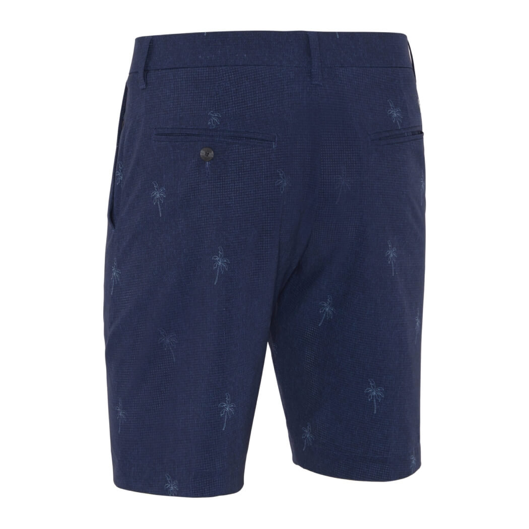 Callaway Palm Print Shorts Herre Navy