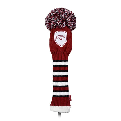 Callaway Pom Pom Driver Headcover Sort/Rød
