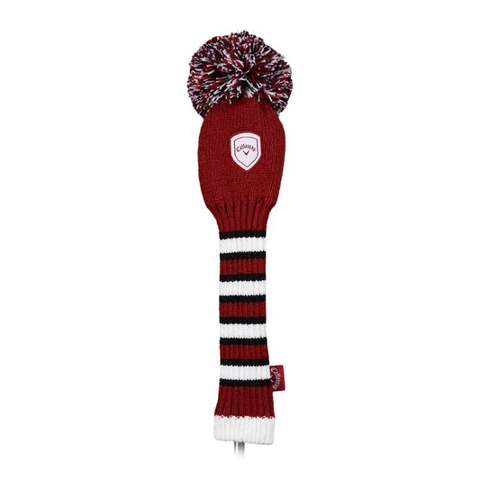 Callaway Pom Pom Wood Headcover Sort/Rød