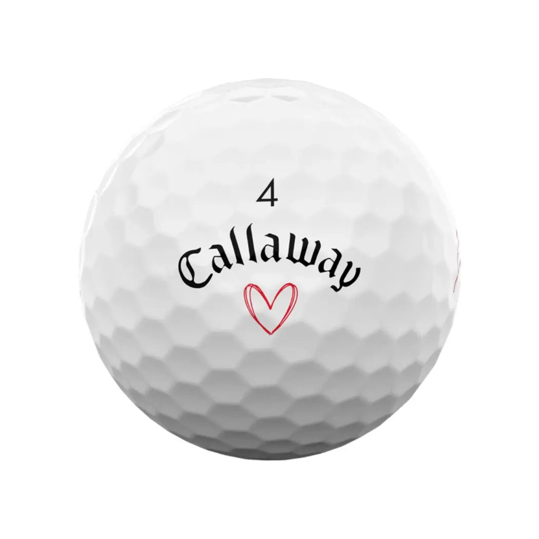 Callaway Supersoft Golfball Valentine