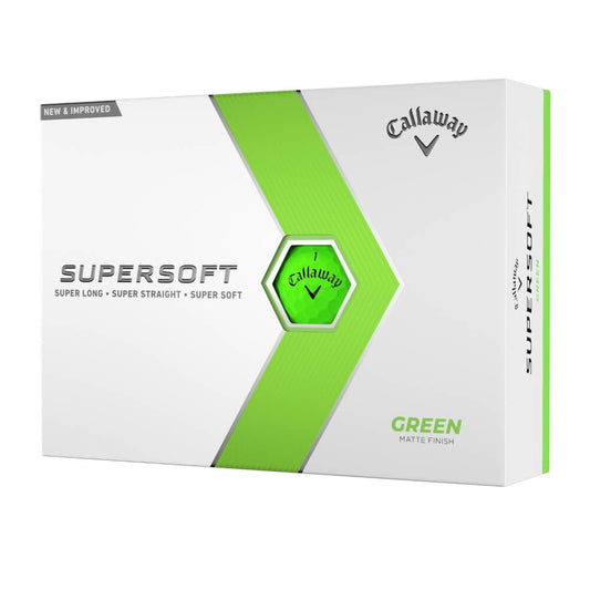 Callaway Supersoft Golfball Grønn