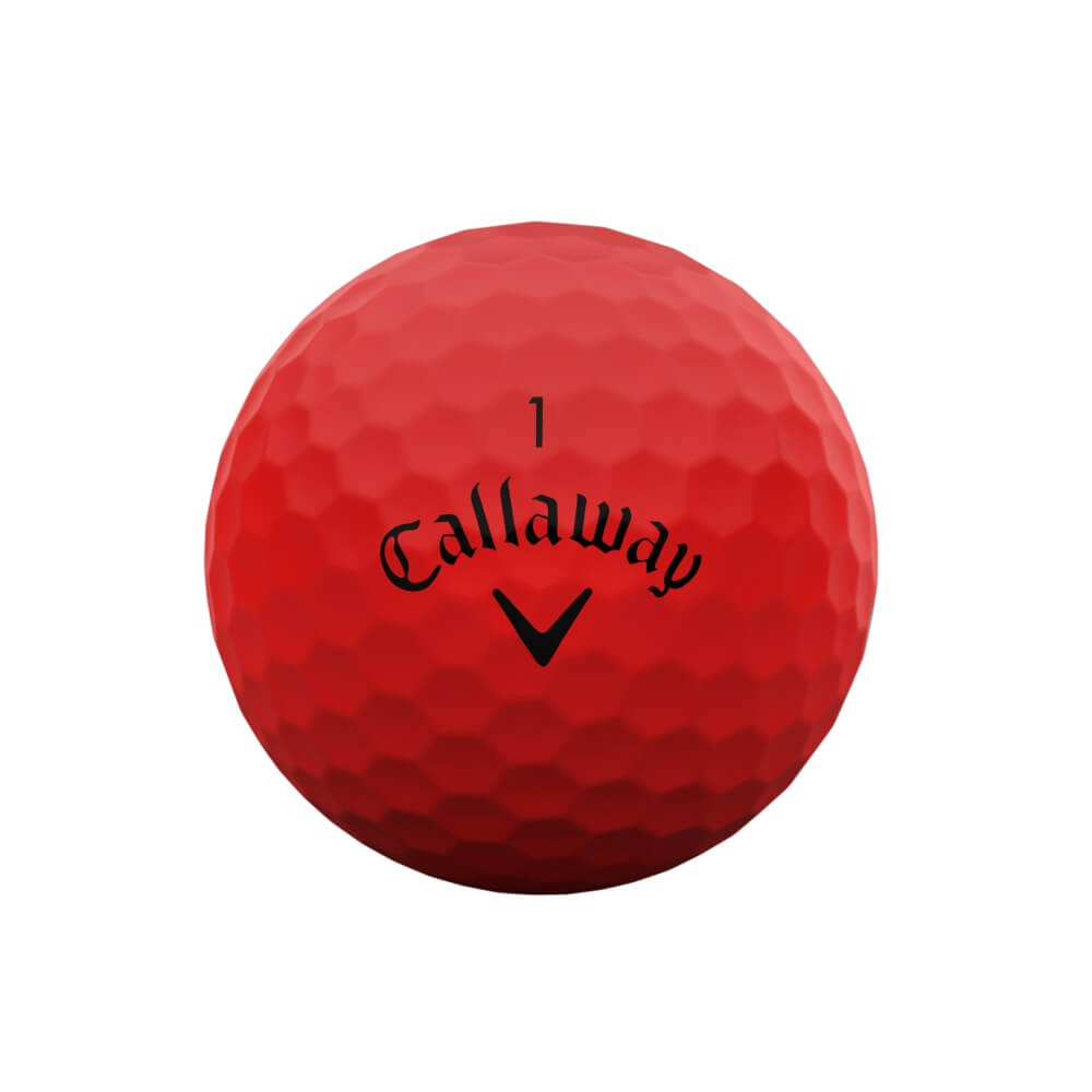Callaway Supersoft Golfball Rød