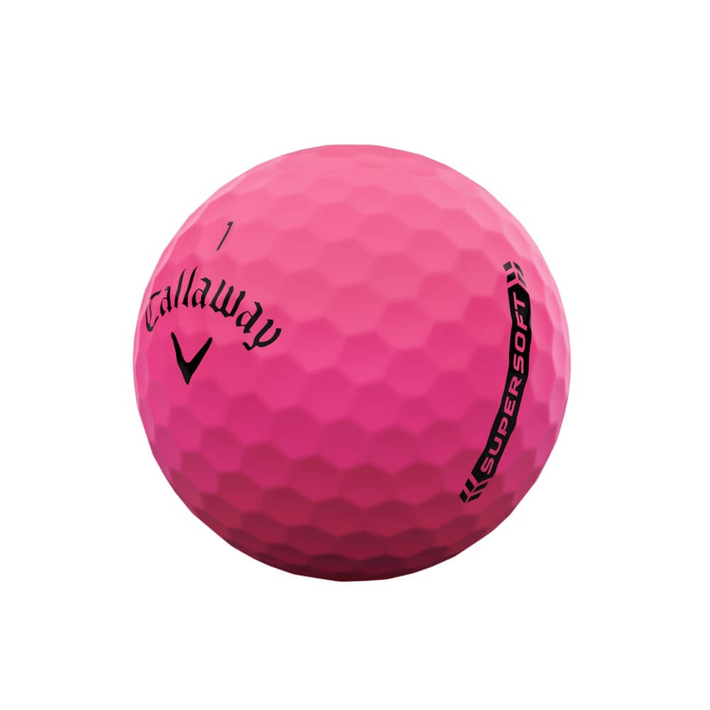Callaway Supersoft Golfball Rosa