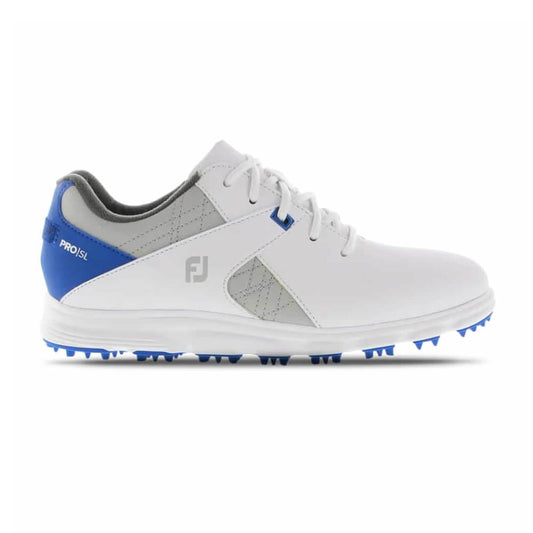 FootJoy Pro SL Junior Golfsko Hvit/Blå