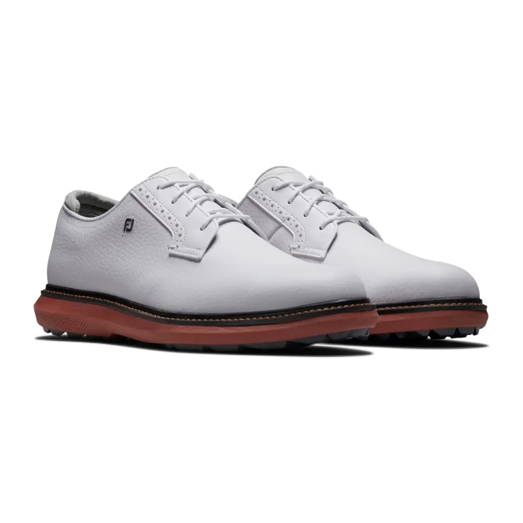 FootJoy Traditions Golfsko Herre Hvit/Beige
