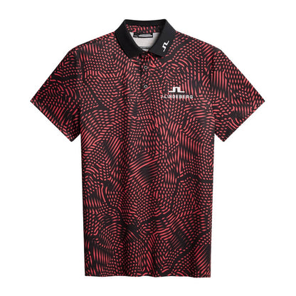 J.Lindeberg KV Tour Pique Herre Masters Pink