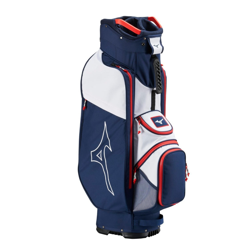 Mizuno LW-C Trallebag Navy/Hvit