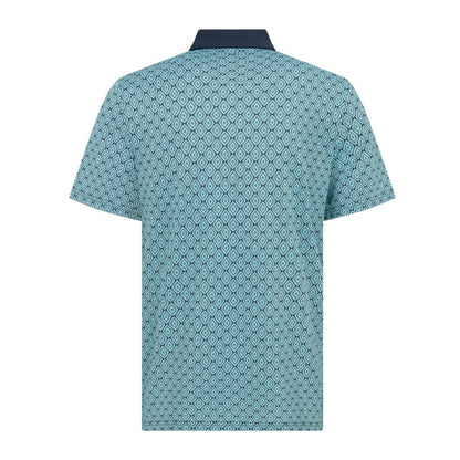 Original Penguin Bohemian Jacquard Pique Herre Navy