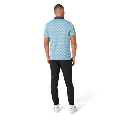 Original Penguin Bohemian Jacquard Pique Herre Navy