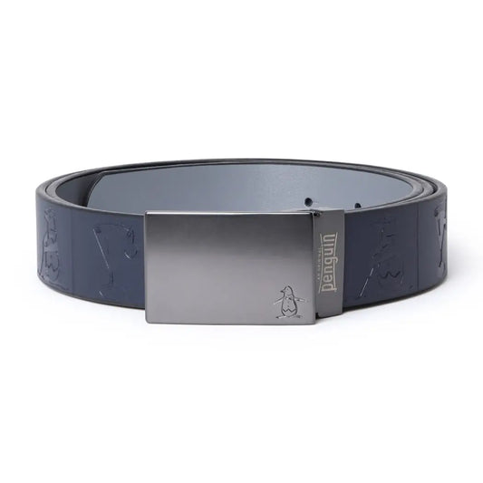 Original Penguin Cocktail Embossed Belte Navy