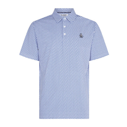 Original Penguin Heritage Geo Pique Herre Blå