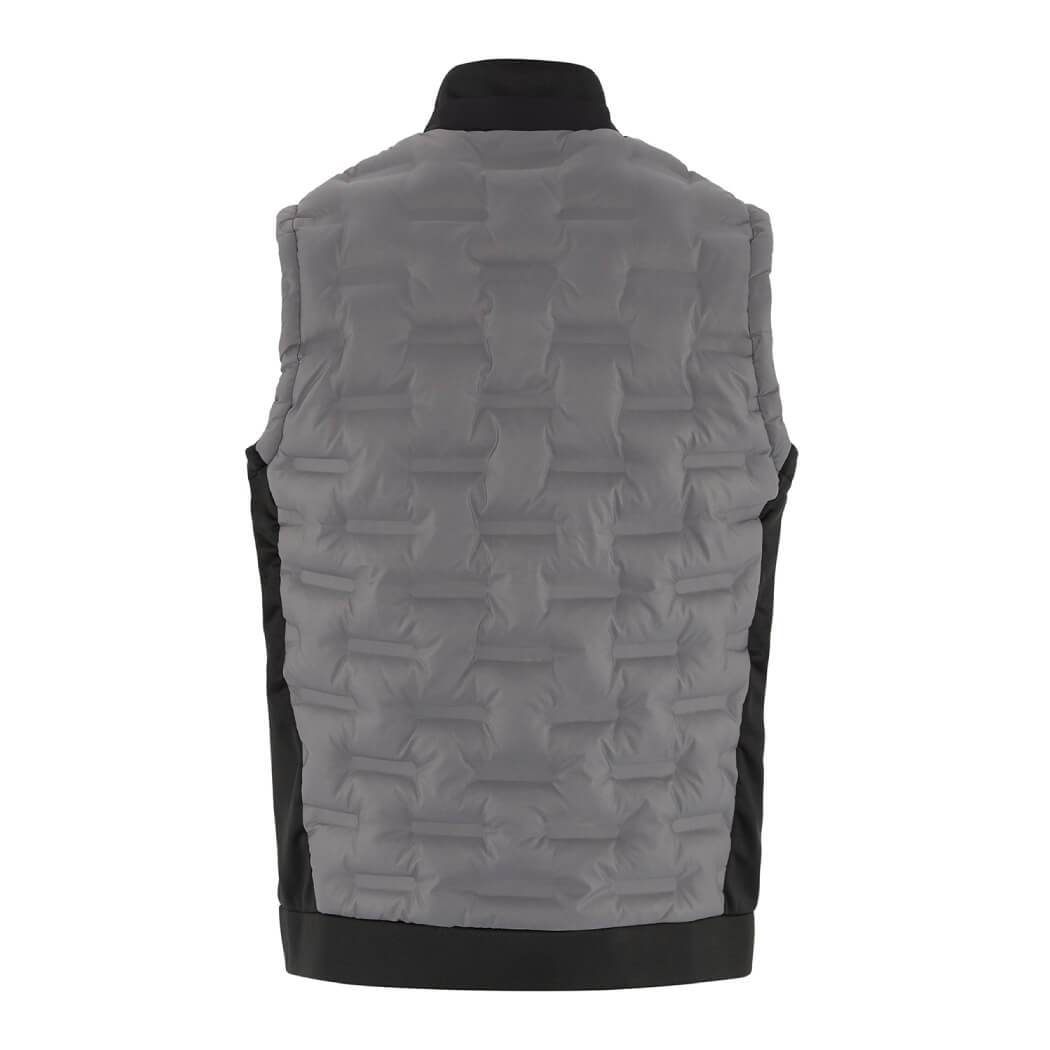 Original Penguin Mixed Media Vest Herre Sort